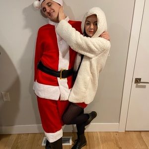 Fuzzy cozy jacket with hood!!